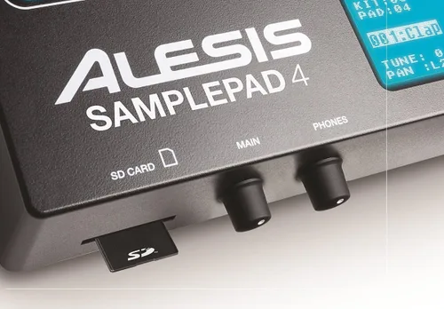 Vista 5 de Alesis Sample Pad 4 Almohadilla de tambor eléctrico