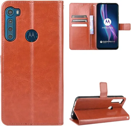 Vista 8 de Funda para Motorola Moto One Fusion+ Funda de piel con tapa para Motorola Moto One Fusion+ XT2083-1 XT2067-1 XT2067-1 XT2067-2 XT2067-3 Funda Negra