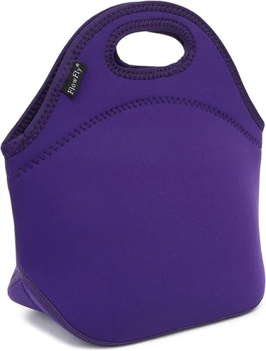 Vista 16 de FlowFly Lonchera de neopreno para niños, bolsa suave con aislamiento, mini hielera térmica para niños, niñas, hombres, mujeres, escuela, trabajo
