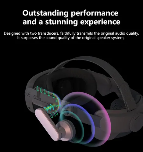 Vista 4 de VR Headset for Oculus Quest 3 Headset for Virtual Reality Gaming Headset, 0 Latency Wireless Headset (not Compatible with Quest 2)