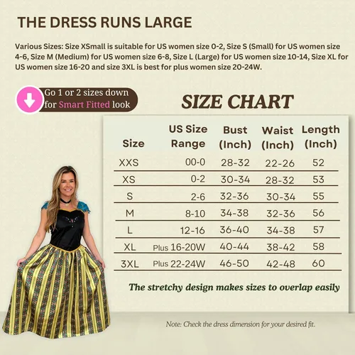 Vista 5 de Vestido para mujeres adultas para coronación, vestido de fiesta de princesa, disfraz de Halloween, Classic, XL, Olive Green