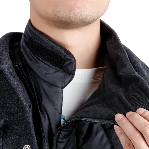 Vista 5 de SXLINGDO Bufanda de cuello de invierno para motocicleta, para hombre, protector contra el viento, protector de pecho, calentador de cuello