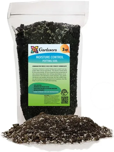 Vista 95 de Gardenera Tierra para macetas prémium para plantas de interior y plantas tropicales, tierra para replantear todo tipo de plantas de interior - 1