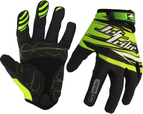 Vista 9 de Jettribe Race Skin PWC - Guantes de recreación Dedo completo fino y transpirable Accesorios de moto acuática para hombres y mujeres jóvenes