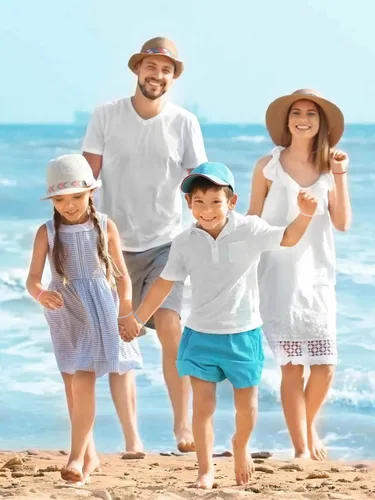Vista 5 de Pulseras azules de la amistad para mujer, regalos de Navidad, calcetines de Navidad, pulseras de tobillo impermeables, pulseras de cuerda ajustable
