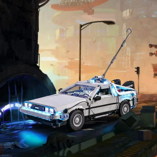 Vista 3 de Lightailing Luz LED para Lego 10300 Back to the Future Time Machine Modelo de bloques de construcción - NO incluido el juego de modelos