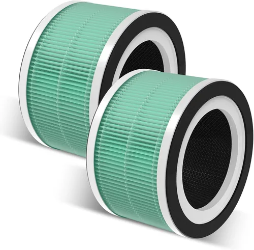 Vista 9 de Paquete de 2 filtros de repuesto Fillo/Halo/Allo compatibles con purificador Fillo/Halo/Allo, filtros de filtración 3 en 1
