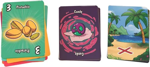 Vista 5 de Skybound: Pirate Tails - Un juego de Squirrley de nueces enterradas, juego de colección, edades 8+, 2-5 jugadores