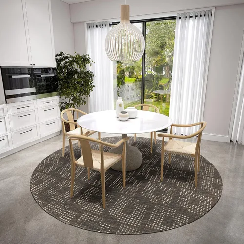 Vista 24 de Addison Rugs Eleanor AER31 - Alfombra beige de 1 pies 8 pulgadas x 2 pies 6 pulgadas, fácil de limpiar, lavable a máquina, no se desprende