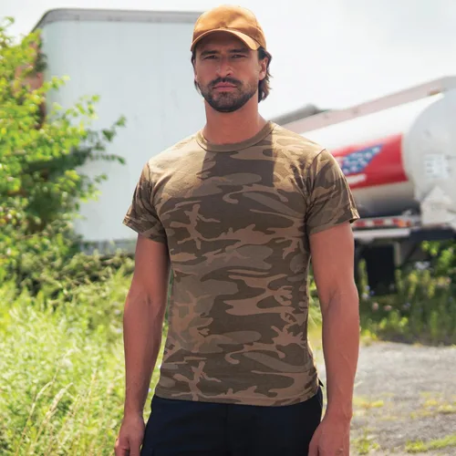 Vista 9 de Rothco Camisetas de camuflaje, 3XL, Digital Woodland Camouflage