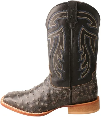 Vista 2 de Twisted X Botas de hombre Ruff Stock Western Punta cuadrada ancha - Mrs0067