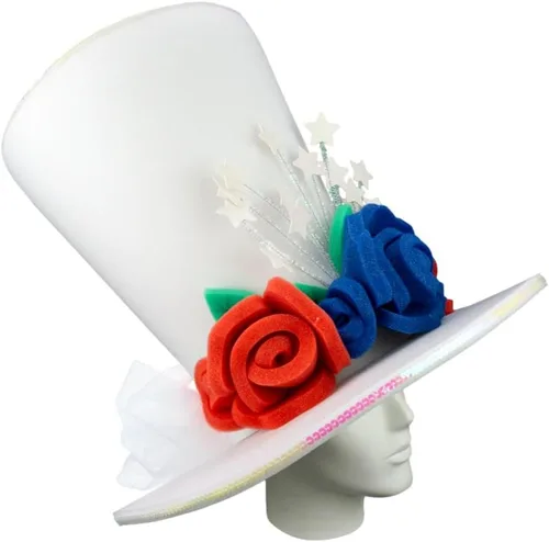 Vista 82 de Foam Party Hats: Feathers Princess Crown – Handmade Fancy Feather Crown for Weddings, Parties & Costumes