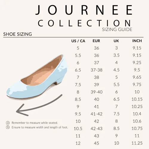 Vista 5 de Journee Collection Zapatos de tacón SAAR Comfort de ancho medio y ancho para mujer