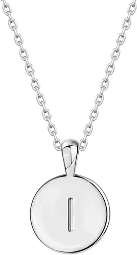 Vista 11 de PAVOI - Collar con dije de letra inicial chapado en oro de 14 quilates para mujer Collar con inicial alfabética de oro