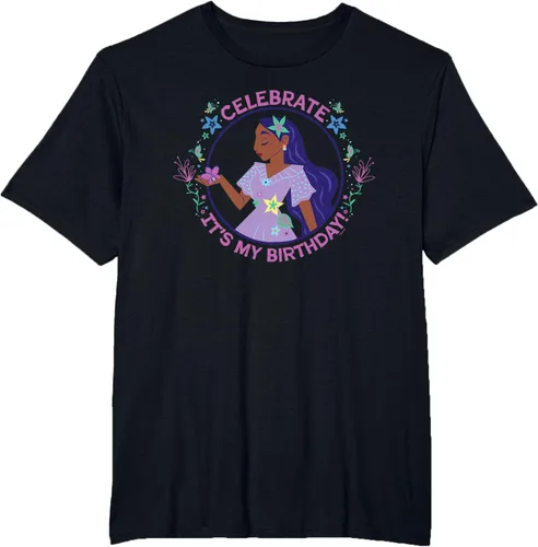 Vista 26 de Disney Encanto Isabela Madrigal It's My Birthday - Camiseta, Negro