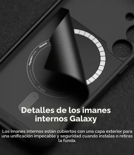 Vista 6 de Ringke Onyx Funda para Samsung Galaxy S24 FE [compatible con MagSafe] resistente al aceite y a la suciedad, protección mejorada del lente