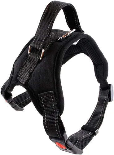 Vista 8 de arneses de chaleco para perro, arneses reflectantes ajustables para perros medianos y grandes, s