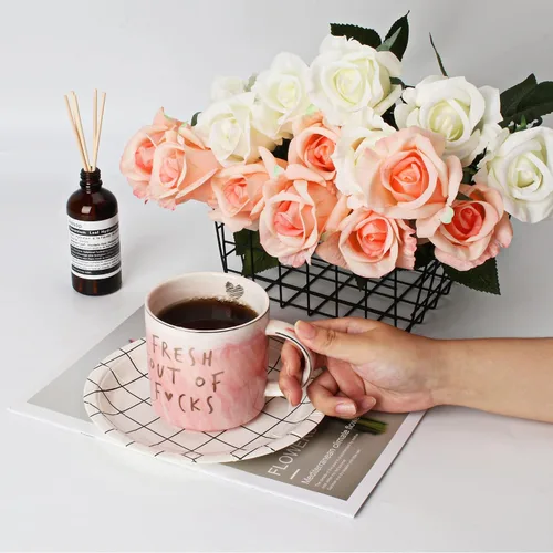 Vista 4 de Divertidas tazas de café de regalo para mujeres, sarcástico, regalo de broma para amigos, compañeros de trabajo, jefe, empleado, recursos humanos