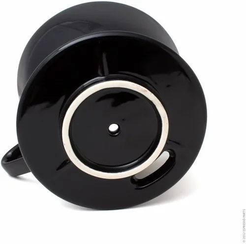 Vista 3 de BONMAC CD-2B - Gotero de café negro #813004 con cuchara principal para 2-4 tazas