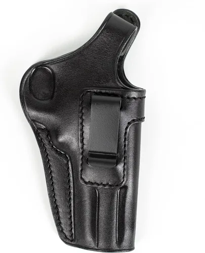 Vista 4 de para Ruger GP100 Revolver 4 pulgadas barril IWB pistola de cuero pistolera