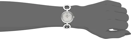 Vista 2 de Tissot Reloj de cuarzo de acero inoxidable con esfera MOP para mujer