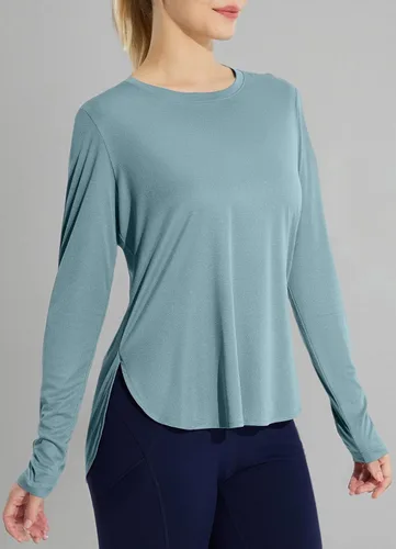 Vista 62 de BALEAF - Camisetas de sol de manga larga para mujer, con FPU 50+, para senderismo, ligeras, de secado rápido, protección contra rayos ultravioleta