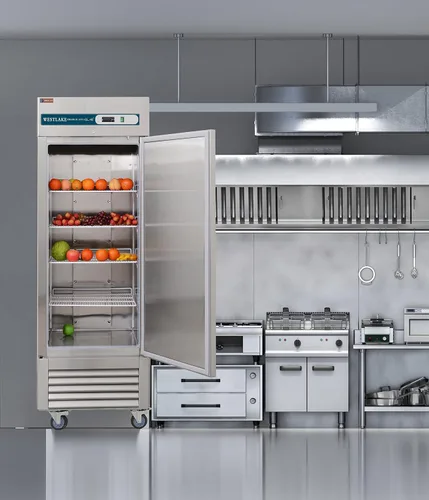 Vista 7 de WESTLAKE 27" W Refrigerador Comercial Reach-In, vertical, 1 Puerta Sólida
