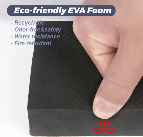 Vista 4 de Protector de Pared de Garaje Protectores de Puerta de Automóvil Guardas de Garaje Parachoques Espuma EVA Gruesa Resistente al Agua Autoadhesivo