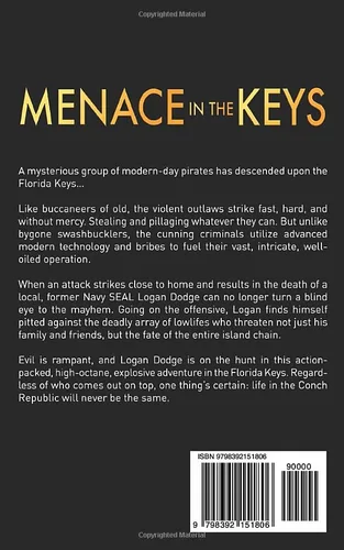 Vista 2 de Menace in the Keys A Logan Dodge Adventure (Florida Keys Adventure Series Book 17)