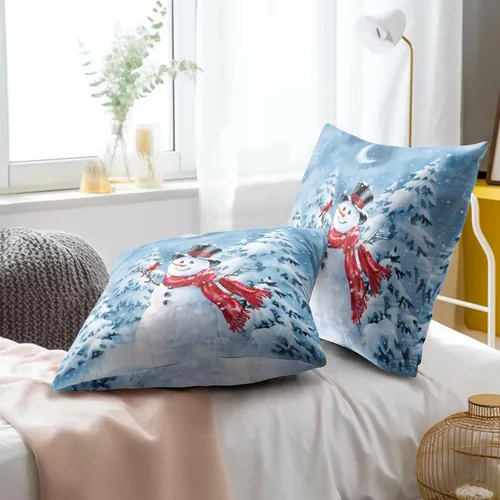 Vista 159 de Giwawa Juego de 2 fundas de almohada decorativas con diseño floral de girasol de 16 x 16 pulgadas, fundas de cojín decorativas para el hogar, sofá