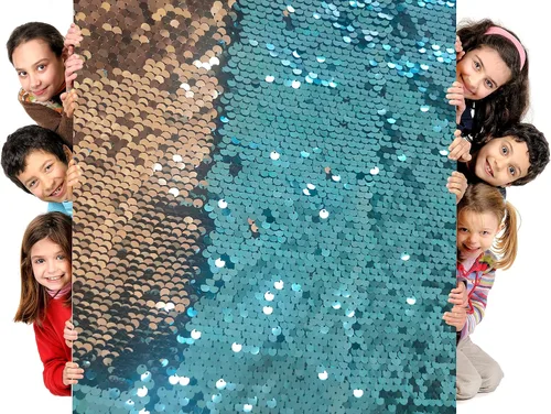 Vista 15 de Tela de lentejuelas reversible para pared sensorial para niños, lentejuelas grandes de 0.5 cm para grafiti sensorial para niños pequeños