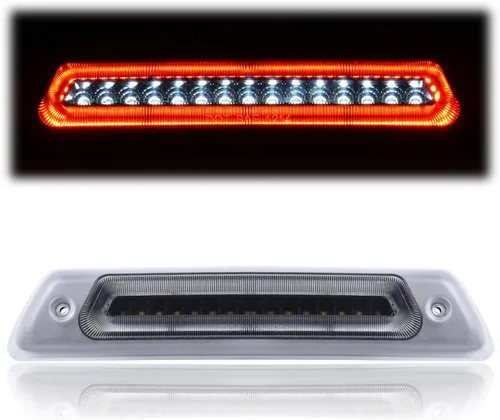 Vista 23 de GRAND ORANGE Tercera luz de freno LED de montaje alto 92-99 compatible con Chevy GMC Suburban/Yukon 94-05 compatible con Chevy Blazer S10 luz