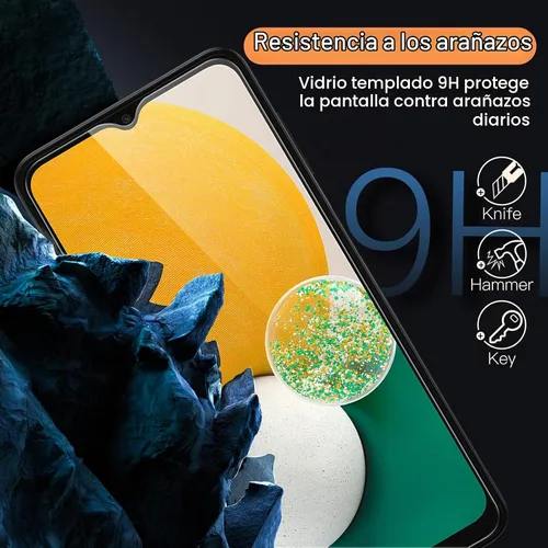 Vista 3 de JETech Protector de pantalla para Samsung Galaxy A13/A12, paquete de 3