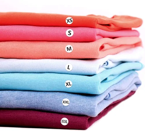 Vista 3 de 5400 etiquetas adhesivas redondas para ropa, paquete en 7 tamaños (XS, S, M, L, XL, XXL, XXXL), 1/2 pulgadas de diámetro
