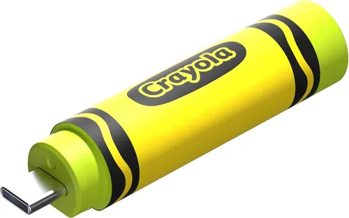 Vista 10 de SANDISK Unidad flash Crayola USB-C de 128 GB, Mango Tango, velocidades de lectura de hasta 300 MB/s, USB 3.2 Gen 1, USB tipo C, unidad