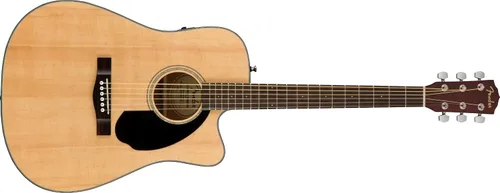 Vista 12 de Fender CC-60SCE Concert Cutaway - Guitarra acústica con 2 años de garantía, color negro