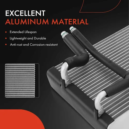 Vista 3 de A-Premium Núcleo de evaporador de CA delantero compatible con Nissan Frontier 2005-2016/2018-2021, Frontier 2017 2.5L/4.0L, Xterra 2005-2015