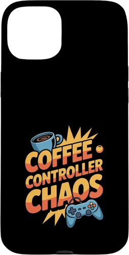 Vista 9 de Coffee Controller and Chaos Gamer Parents Mom and Dad Case for iPhone XR