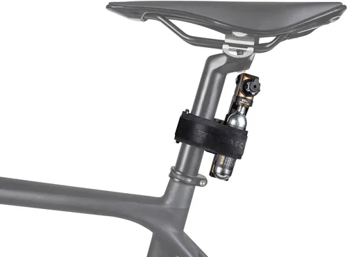 Vista 3 de Topeak Tubi Master+, kit compacto de reparación de neumáticos sin cámara con herramienta de enchufe de 0.138 in, tapones, inflador de CO2, un