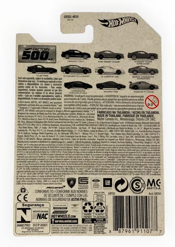 Vista 2 de Hot Wheels Cadillac CTS-V, [Negro] Fábrica 500 1/10