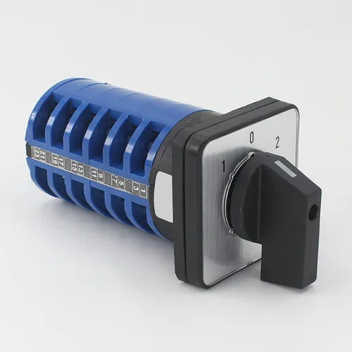 Vista 3 de Interruptor de cambio de 3 posiciones 24 terminales LW26-32 Ui 380V Ith 32A Universal Rotary Cam Selector Interruptor de transferencia Interruptores