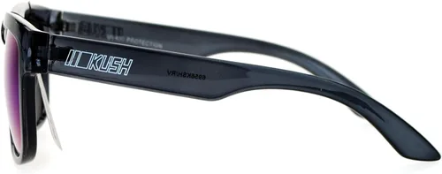 Vista 3 de Kush Gafas de sol deportivas con cuernos de neón para hombre