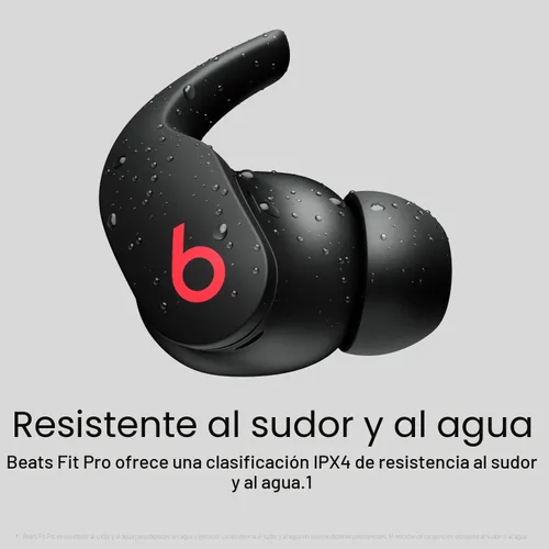 Vista 9 de Beats Fit Pro Auriculares Inalámbricos Verdaderos Bluetooth con Cancelación de Ruido Intrauditivos - Negro (Renovado)