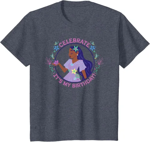 Vista 40 de Disney Encanto Isabela Madrigal It's My Birthday - Camiseta, Negro