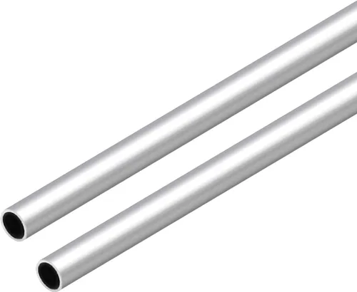 Vista 11 de Tubo redondo de aluminio 6063, 0.315 in de diámetro exterior de 0.039 in de grosor de pared de 11.811 in de longitud, tubo recto de metal sin