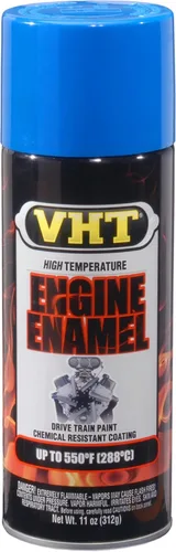 Vista 29 de VHT SP130 550° - Pintura en aerosol de esmalte para motor de alta temperatura, color negro mate – lata de 11 oz