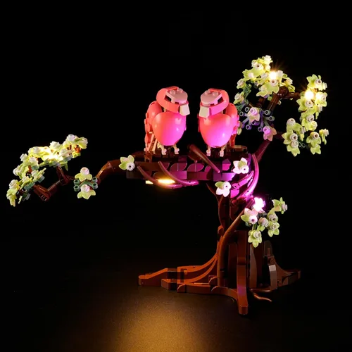 Vista 8 de LIGHTAILING Luz para Lego- 10328 Ramo de Rosas - Kit de iluminación LED compatible con el modelo de bloques de construcción Lego - No incluye