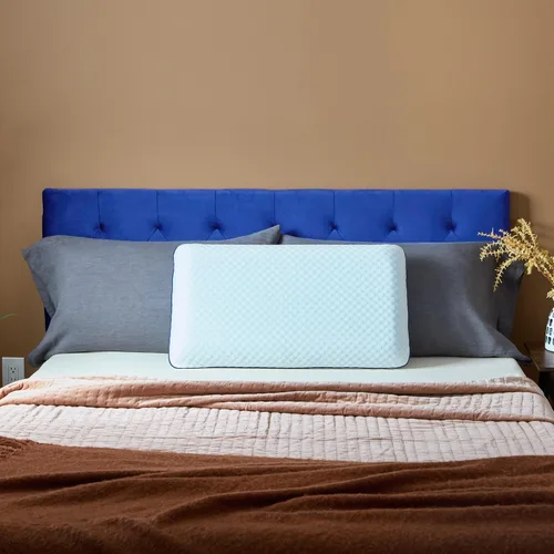Vista 7 de Almohada de espuma viscoelástica de gel ventilada Weekender. Funda lavable. Tamaño estándar
