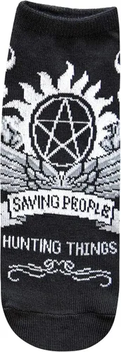 Vista 5 de Hyp Supernatural Saving People JuniorsWomens 5 Pack Ankle Socks