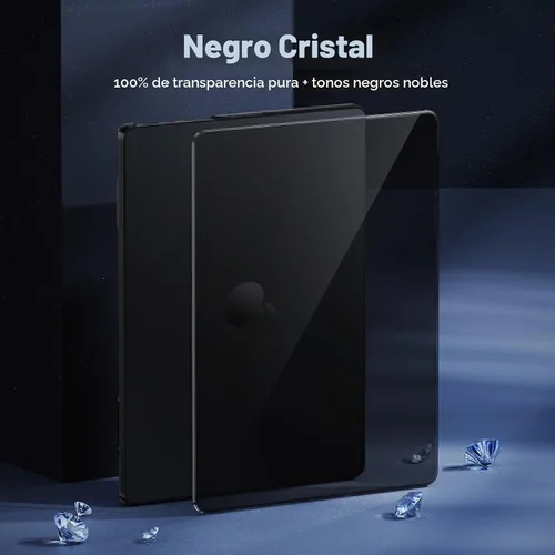 Vista 2 de Soonjet Funda para MacBook Pro de 14 pulgadas M5 M4 M3 M2 M1 Pro/Max 2026 Crystal Black